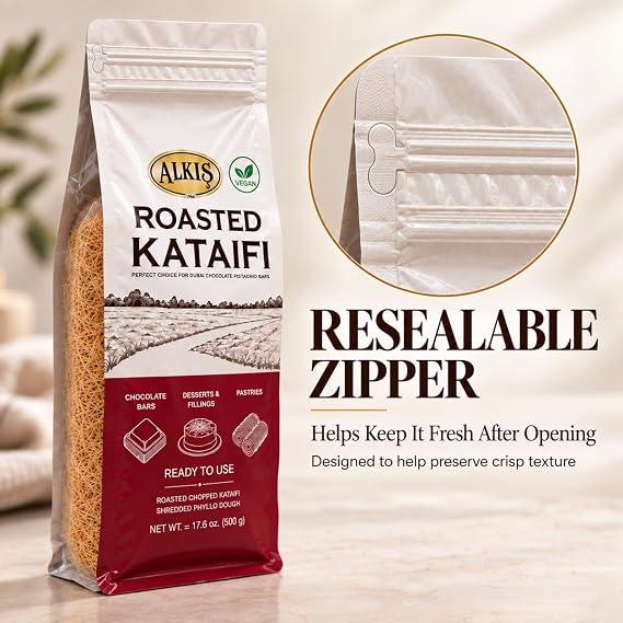 Alkis Roasted Kataifi — 18 × 500 g Case
